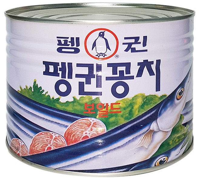 펭귄 꽁치 1880g x6캔 / 김치찌개 업소용 덕용 대용량, 6개, 1.88kg