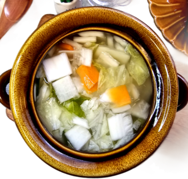 신나푸드 국산 맛있는 전라도 나박김치 물김치 동치미, 2kg, 1개