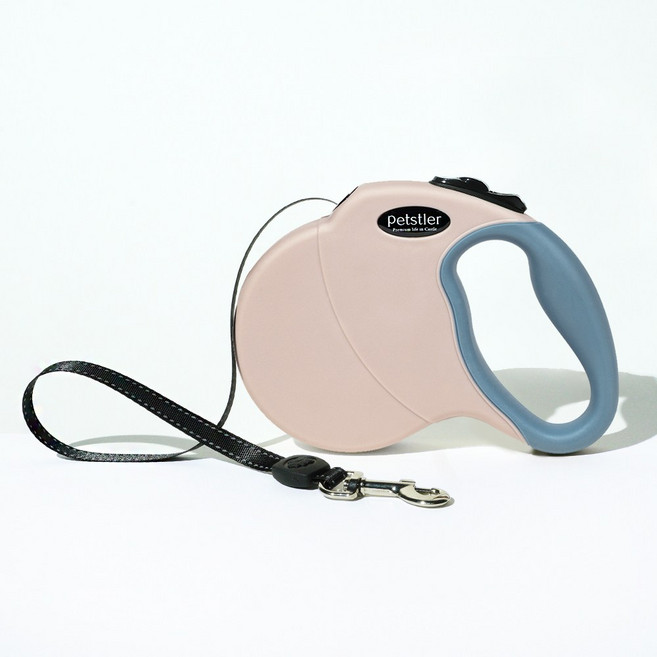페슬러 반려견 자동 리드줄 4m, 코코아 베이지, 2개