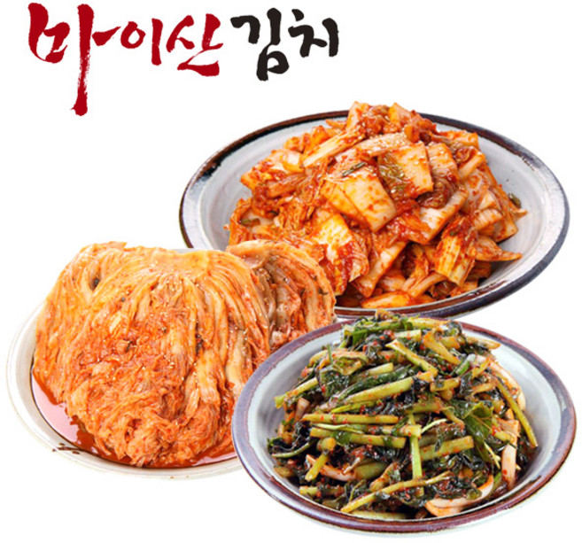 [한국농협김치] 전북대표 마이산김치 맛남3종7호 막김치/묵힌김치/열무김치 각1kg, 1개, 1kg