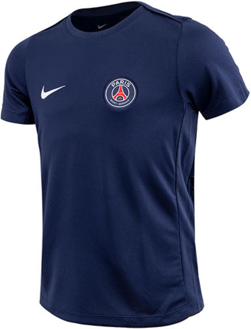 나이키 유스 파리 생제르망 드라이 아카데미 프로 K ESN 탑 S/S FQ0022-410 클럽저지