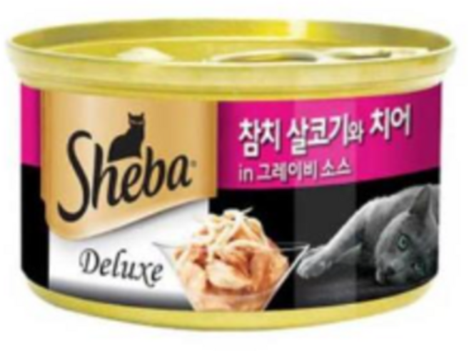 고양이 1세이상 간식 참치 치어 그레이비 85g, 참치 살코기 + 치어 혼합맛, 1개