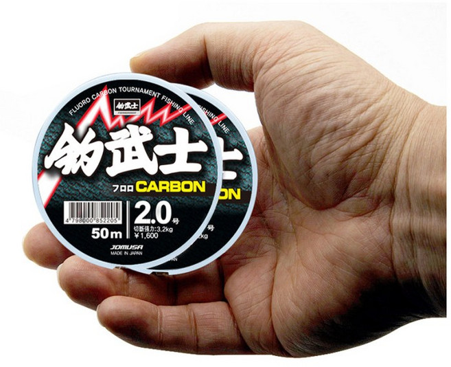 조무사 후로로카본 슬림 50m 바다목줄 감성돔 벵에돔 참돔 한치 부시리