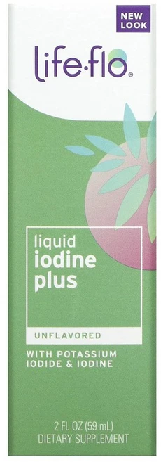 Life-flo 액상 요오드 플러스 요오드화 칼륨 요오드 함유 무맛 59ml(2fl oz), 59ml, 1개 - 쿠팡