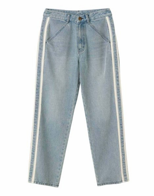 SCULPTOR Straight Line Denim Pants Light