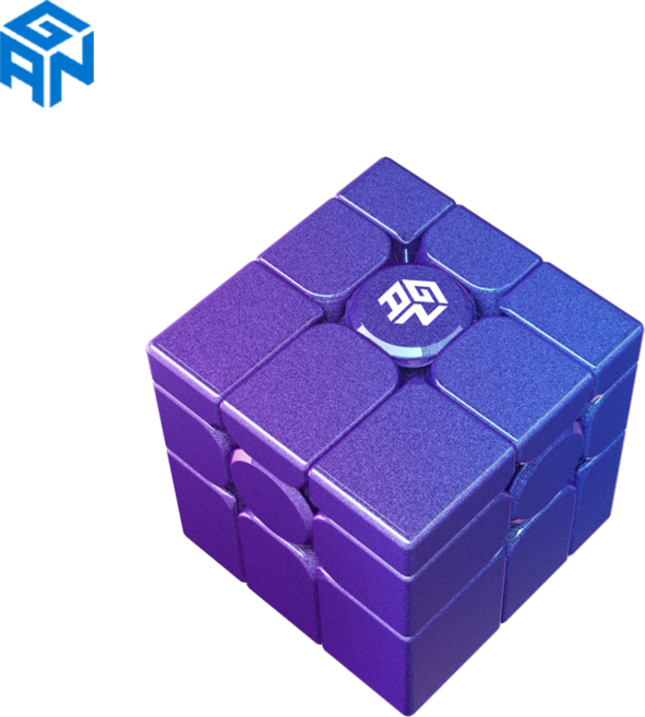 3X3 GAN Mirror M 간 미러 M 간즈 간큐브 선수용 스피드 마그네틱 루빅스 큐브, GAN Mirror M UV Coated Version, 1개