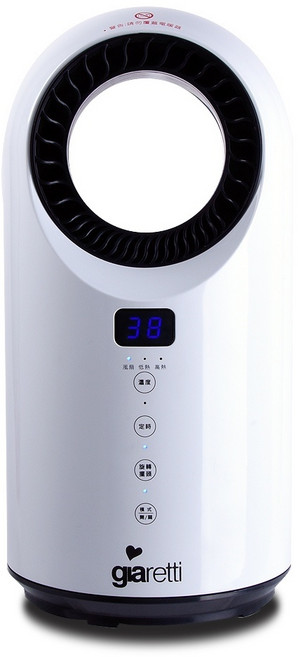 Giaretti 遙控PTC渦流冷暖溫控扇 GL-1855, 詳見包裝