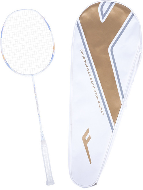 프로스펙스 배드민턴 라켓 풀카본 6U 73g ANEMOI-6500 화이트, 1개, 단품
