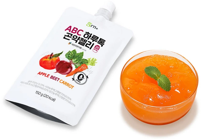 abc 하루톡 곤약젤리, 30개, 150g - 쿠팡