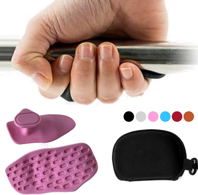 뉴밸류 헬스굳은살방지 턱걸이장갑 철봉그립 헬스장갑, 핑크, 1개