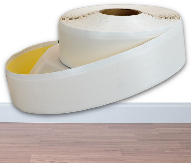 굽도리 걸레받이 장판몰딩 띠벽지용 노본 플렉스굽도리, 웜화이트(FC5701)