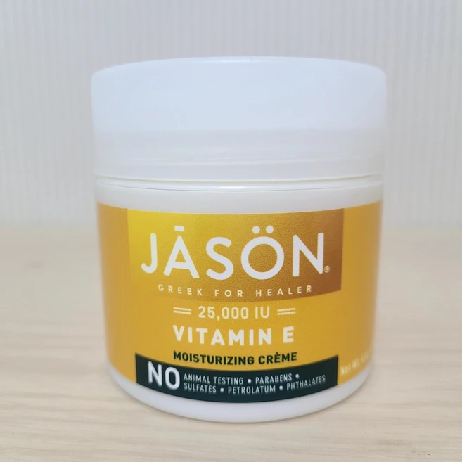 제이슨 내추럴 JASON Natural 비타민 E 모이스처라이징 크림 25000 IU, 113g, 1개 - 쿠팡