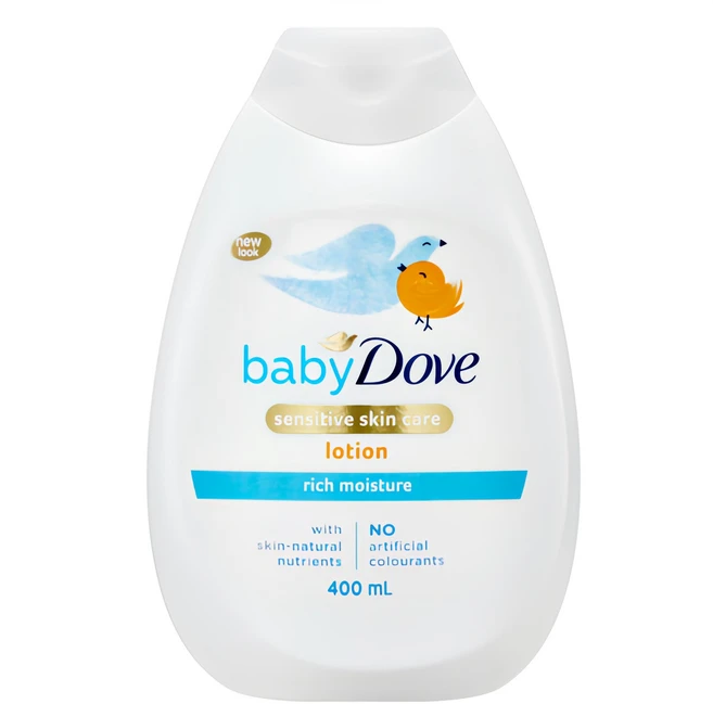 베이비도브 리치 모이스처 유아 바디로션, 400ml, 1개 - 쿠팡