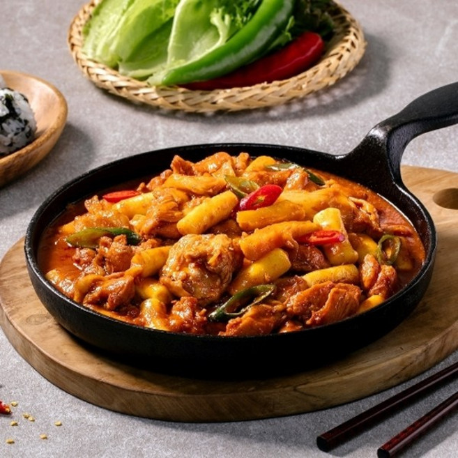 기타 [33떡볶이] 춘천 국물 닭갈비 3인분 x 4팩 (팩당/950g), 950g, 4개