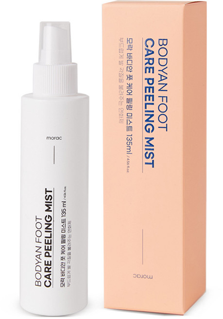 모락 바디안 풋 케어 필링 미스트 135ml
