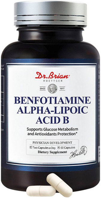 닥터브라이언 벤포티아민 알파 리포익 애시드 B 캡슐, 1개, 60정
