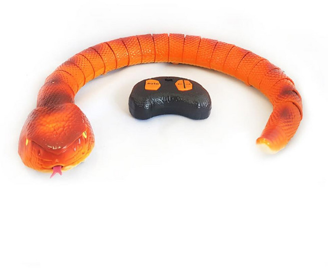 움직이는 아나콘다 뱀 동물RC 장난감 아들 7세 RC동물, 1개