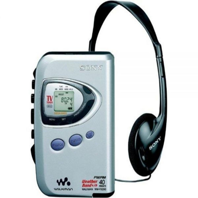 FMAMTV날씨 튜닝이 가능한 소니 WM-FX290 스테레오 카세트 플레이어, 1) 표준 포장