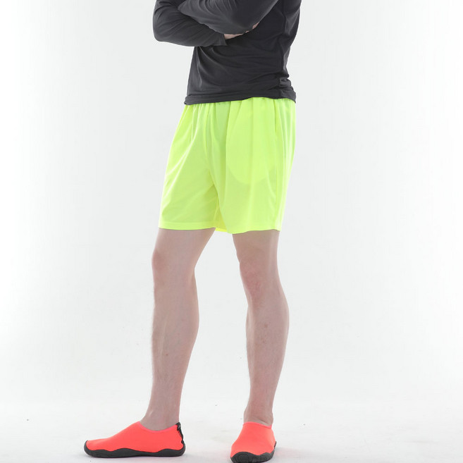 일루소 4부 스판 남성용 망사 안감 비치 팬츠