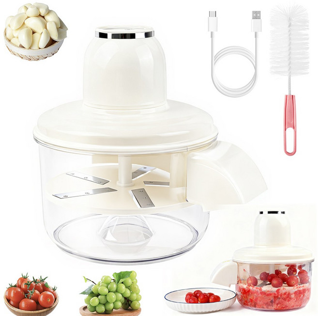 LJL 전동 과일 껍질 제거기 원터치 자동 필러 2~3종 과일 자동 배출 가정용 주방 필수템, 1개