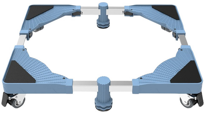 可伸縮洗衣機冰箱底座 承重800KG 尺寸77-100cm 寬度57-80cm 高度10cm, 1個