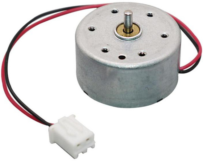 GHSHOP 미니 전기 모터 DC 모터 교체 프리미엄 전기 프로젝트 DIY 장난감 과학 교육 실험 풍력 터빈 발전기, 2.44cm, 회색, 금속, 1개