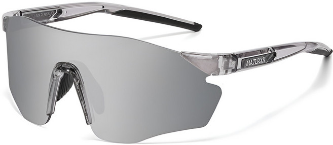매트릭스 스포츠 변색 선글라스 고글 무프레임, 투명그레이변색, 1개