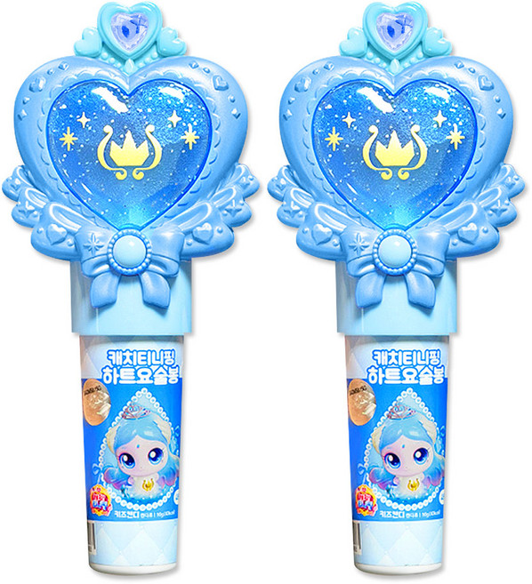 캐치티니핑 하트요술봉 사뿐핑, 10g, 2개