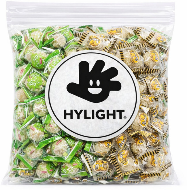 하이라이트 콩왕사탕 랜덤 땅콩캔디 식당, 120개, 8g
