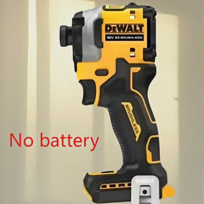 "DeWalt DCF850 - 20V 리튬 이온 무선 임팩트 렌치 전문가 및 DIY자용 고토크 충전식 전동 공구, 01 850 No battery