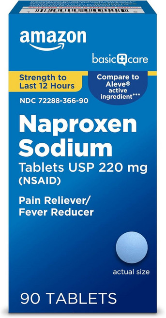 아마존 Naproxen Sodium 나프록센 220mg 90정, 1개