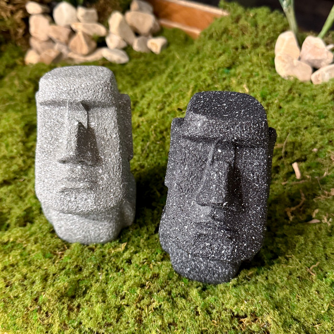 1+1 앤티키 모아이석상 안경거치대 2p