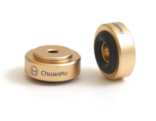 川木 ChuanMu 音響腳墊 全鋁合金減震避震腳釘 直徑20x8mm, P230