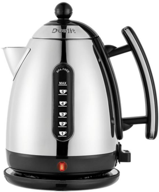 [본사정품] 듀얼릿 라이트 전기 무선 주전자 JKT4, 블랙