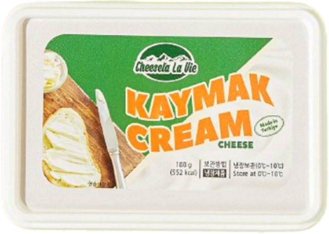 치즈타 카이막 크림치즈, 1개, 100g