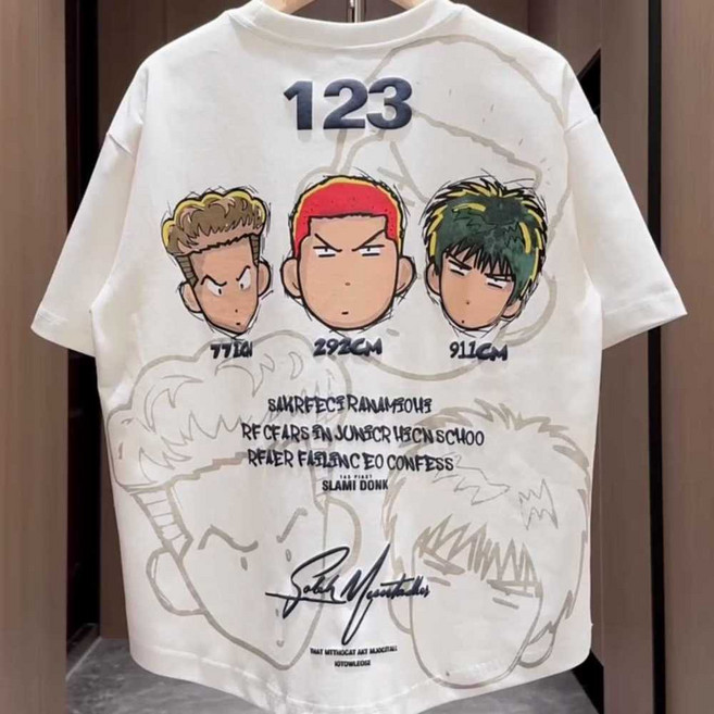 슬램덩크반팔티 슬램덩크티셔츠 슬램덩크서태웅 슬램덩크반티 농구복 티셔츠