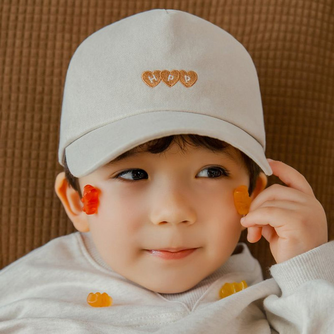 해피프린스 SIZE 6Y 제리 피그먼트 볼캡