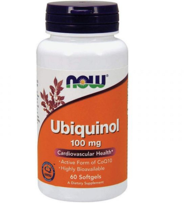 NOW 이제 유비퀴놀 100mg, 1개, 60정