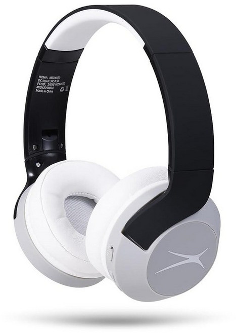 Altec Lansing Kid Safe 노이즈 캔슬링 무선 헤드폰 15H 배터리 85dB 볼륨 제한 접이식 디자인 강력한 사운드 액티브 노이즈 캔슬링 만 7세 이상, 블랙아웃 라벤더