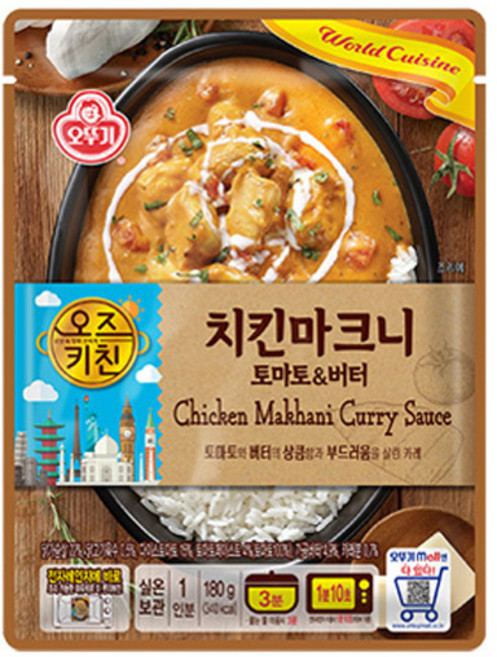 오뚜기 오즈키친 치킨마크니, 180g, 1개