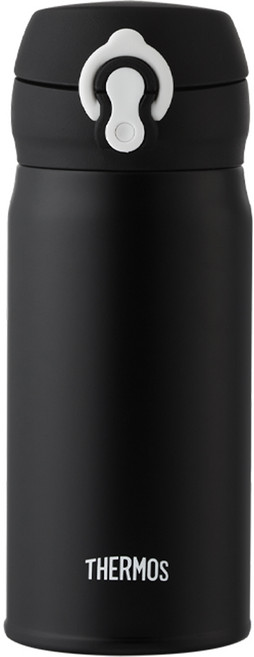 써모스 뉴 데일리 원터치 텀블러 JNL-355K, 블랙, 350ml, 1개