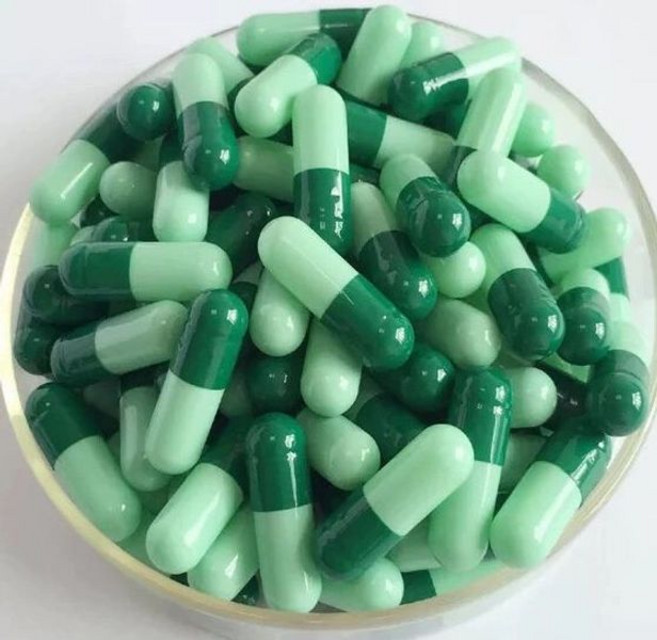 알약충진기 캡슐충진 약국 공캡슐 가루약 캡슐 충진기, 1개, 녹색 흰색 1000개 깊이 봉투