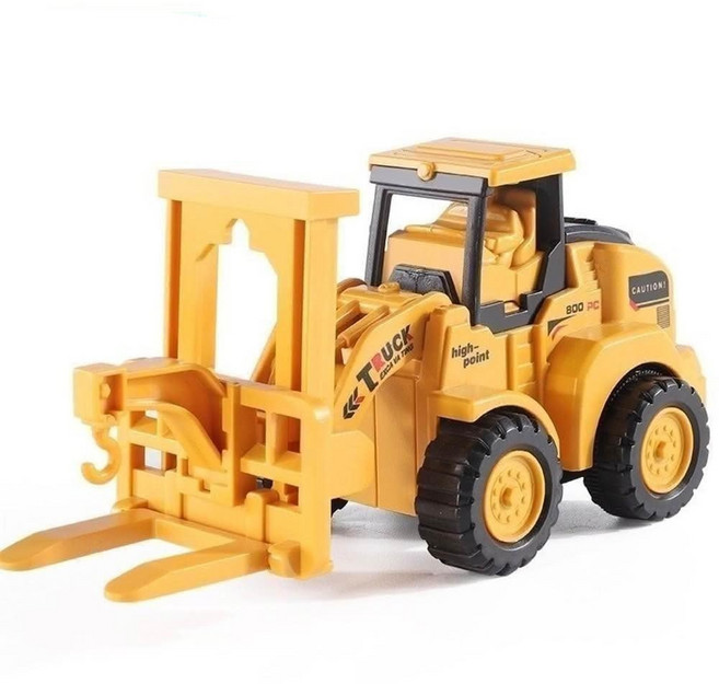 仿真工程玩具模型 兒童益智工程車玩具, 吊車, 1個