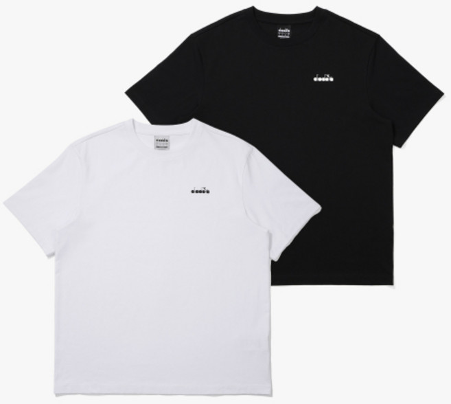 디아도라 Diadora 2PACK 반팔 티셔츠 MULTI 매장정품 216801