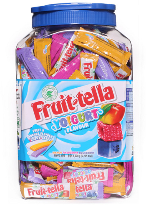 후르트텔라 요구르트향 츄잉캔디, 1.3kg, 1개