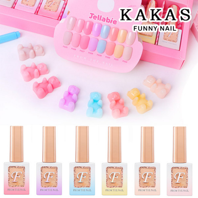 프롬더네일 젤라비 시럽젤 단품 8종 / 세트 시럽네일 반시럽네일, 젤라비 시럽 FS-26, 1개, 10g