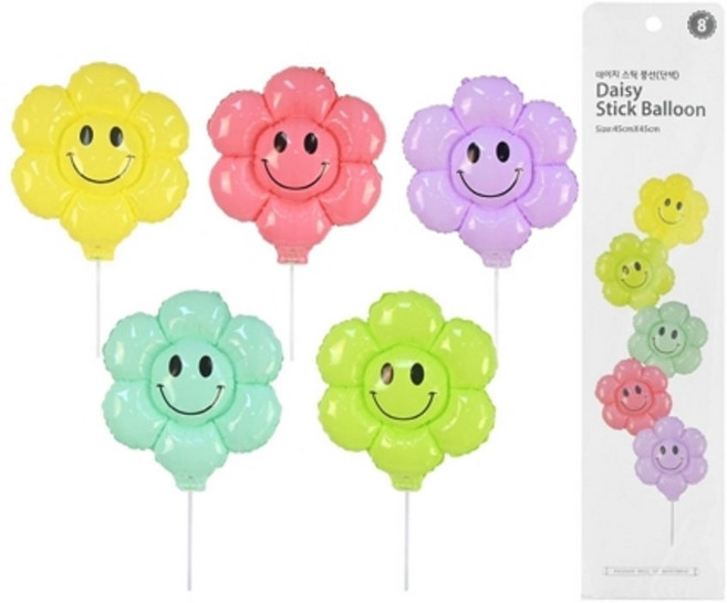 파티클럽 데이지스틱풍선, 1봉