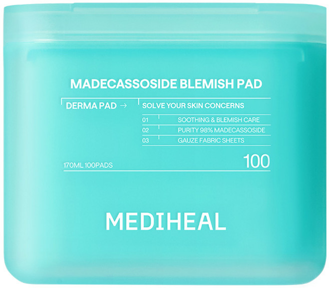 메디힐 마데카소사이드 흔적 더마 패드 2세대, 100매입, 1개