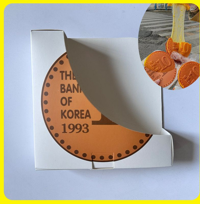 십원빵기계 타이머 기계 와플메이커 전기, 10 위안 금화 빵 포장 상자 200 개 두꺼운 식품