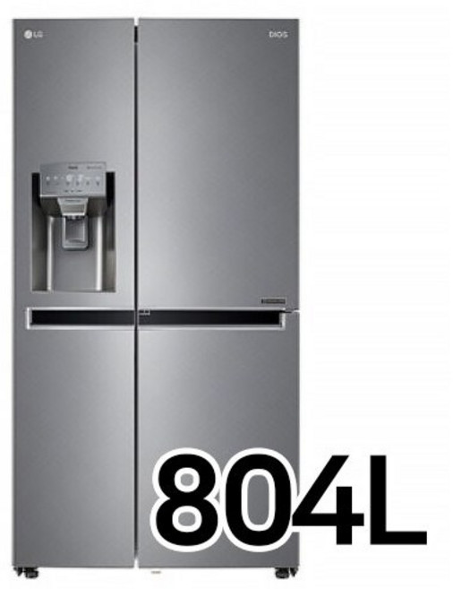 LG 디오스 얼음정수기냉장고(양문형) J813SN35